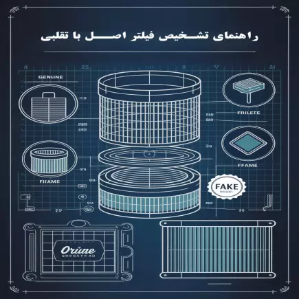 مقایسه فیلتر هوای اصلی و تقلبی؛ بررسی تفاوتها در ظاهر، کد فنی، کیفیت پرس و بستهبندی